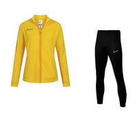 Ensemble jogging - NIKE - Academy 23 - Jaune/noir - Dri-FIT respirant - Veste zippée & pantalon fuselé L