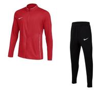 Ensemble jogging - NIKE - Dri-FIT Swoosh - Rouge/Noir - 9-10 ans - Veste zippée respirant 13-15 ans