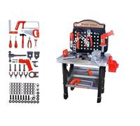 Ensemble jouet Etabli Bricolage pour enfant avec outils 69x26,5 x75 cm