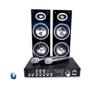 Ensemble karaoké 80W USB BLUETOOTH LTC STAR3-WM