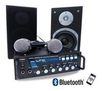 Ensemble karaoké STAR4 ampli 2x75W +2 hp + 2 micros G