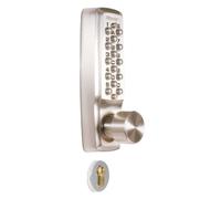 Ensemble Keylex 2000 axe à 60mm nickel satiné - - 22103