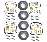 ensemble Kit De Réparation Carburateur Moto Rebuild Piston Diaphragme À Vide Flotteur Vanne Coupure D'air Pour Y&amaha FZR400 1986-1990(Style B)