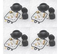 ensemble Kit De Réparation Système Carburant Carburateur Moto Flotteur Diaphragme Piston Pour Y&amaha XJ600 Pour Seca II 600 XJ600S 95-98(Type 4)