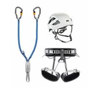Ensemble Kit Via Ferrata Petzl Vertige - Harnais + Casque + Longe