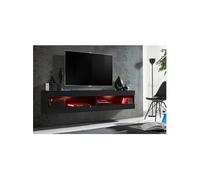 Ensemble Komodee TIVOLI SET4 avec LED RGB - Noir Noir 35 x 200 x 41 cm