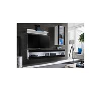 Ensemble Komodee TIVOLI SET5 Espace ouvert Blanc Noir 35 x 200 x 195 cm