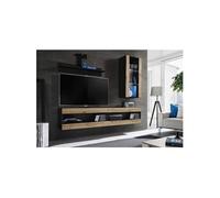 Ensemble Komodee TIVOLI SET5 Espace ouvert Noir Wotan 35 x 200 x 195 cm