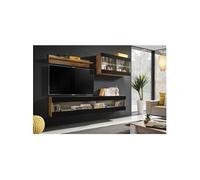 Ensemble Komodee TIVOLI SET6 Espace ouvert Bois Naturel Noir 35 x 200 x 195 cm