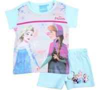 Ensemble - La Reine des Glaces - Fille - Enfant 8A - Bleu - 100% Coton - TrendyFlair