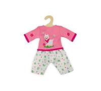 Ensemble Lama Pull rose et pantalon pour poupon 28/35 cm - Vetement poupee - Tenue tendance - Jouet Fille (H.58)