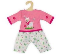 Ensemble lama pull rose et pantalon pour poupon 28/35 cm - vetement poupee - tenue tendance - jouet fille (h.58) Rose G
