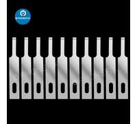 Ensemble lames couteaux scalpel en métal Face ID Dot Matrix Réparation Ensemble spécial lame pour iPhone Maintenance du réseau facial PCB CPU NAND Enlèvement Gravure Artisanat Couteau DIY Réparation 1