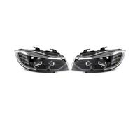 Ensemble Lampe Phares Pour BMW E90 E91 Série 3 325i 328i 330i 335i 2005 2006 2007 2008 Gauche Droite Noir Phare Avant LED 3D Cristal DRL Feux Avants Auto