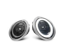 Ensemble Lampe Phares Pour BMW Pour Mini Pour Cooper R50 R52 R53 2001-2007 Phare LED Assemblage Phare Modifié Halogène Xénon Accessoires Projecteur Principal(2pcs Chrome)