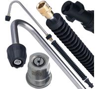 Ensemble lance d'angle Rosfix 700 mm | 160 bars | Pièce de rechange pour Kärc...