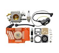 Ensemble Lanceur à Rappel et Bobine d'allumage for carburateur, Compatible avec Les tronçonneuses 362, 365, 371, 372 372XP. Pièces détachées for kit de réparation