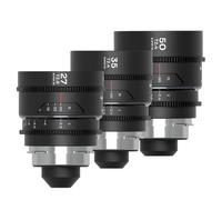 Ensemble Laowa Nanomorph S35 (27,35,50mm) (Argent) (Cine) Arri PL/EF| ✅Black Friday