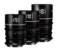 Ensemble Laowa Nanomorph S35 (27,35,50mm) (Argent) (Cine) DL| ✅Black Friday