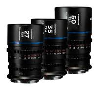 Ensemble Laowa Nanomorph S35 (27,35,50mm) (Bleu) (Cine) Sony E| ✅Black Friday