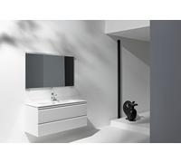 Ensemble Laufen PRO S Lavabo, meuble sous-lavabo, 2 tiroirs, 1 trou 1200x545mm Blanc Brillant
