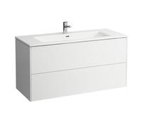 Ensemble Laufen PRO S Lavabo, meuble sous-lavabo Base, 2 tiroirs, 1 trou 1200x610mm Blanc Mat