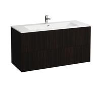 Ensemble Laufen PRO S Lavabo, meuble sous-lavabo Base, 2 tiroirs, 1 trou 1200x610mm Orme Foncé