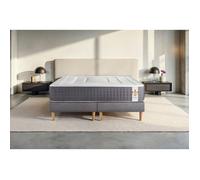 Ensemble Le Vingt-Six 160 x 200 cm double sommiers Gris