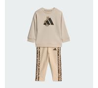 ENSEMBLE LEGGING ANIMAL Crystal Linen / Multicolor / Dark Brown 6-9M