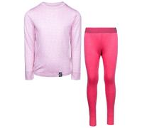 Trespass Alec Long Sleeve Base Layer Set Rose 5-6 Years Enfants
