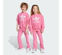 Ensemble legging évasé sweat-shirt ras-du-cou ample Enfants Pink Fusion 7-8A