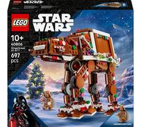 Ensemble LEGO Star Wars Gingerbread AT-AT 40806 Noël, Coffret 697 Pièces