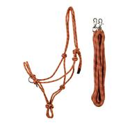 Ensemble licol et longe éthologique pour cheval de Compétition HORKA Rouge Shetland