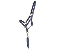Ensemble licol et longe pour cheval QHP Lily Bleu Cob