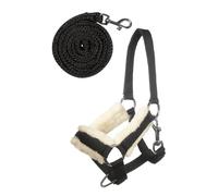 Ensemble licol et longe pour hobby Horse HKM Kids Noir TU