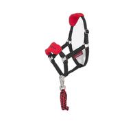 Ensemble licol et longe pour Hobby Horse LeMieux Vogue Rouge TU