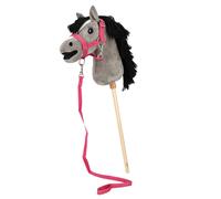 QHP Hobby Horse Licol et tricot pour cheval de bataille Rose