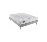 Ensemble LILA Sommier Confort Ferme 160x200 avec 2 sommiers
