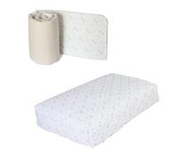 Ensemble linge nordique + tour de lit 140x70 rabbits