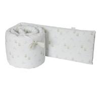 Ensemble linge Nordique + tour de lit 80x50 Rabbits Blanc