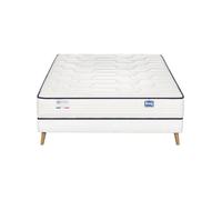 Ensemble L'INTEMPOREL, Matelas Ressorts ensachés 160x200, Extra Ferme, H24 + 2 sommiers