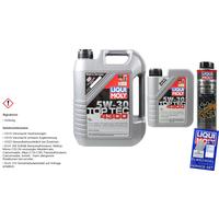 Ensemble Liqui Moly 6L Top Tec 4300 5W-30 Huile Boue Rincage