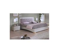 AltoBuy PANACA - Ensemble Lit 160x200cm avec LEDs + 2 Chevets