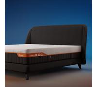 Ensemble Literie Boxspring Performance - 200x200cm - Gris - 30 cm