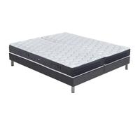 Ensemble literie - EBAC LITERIE - Maryland + sommier SR15 - 2x90x190 cm - Ressorts ensachés - Hauteur 24 cm