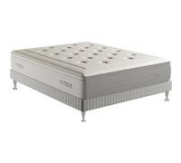 Ensemble literie REFLEXION 140x190 matelas ressorts ensachés H33 ferme avec sommier