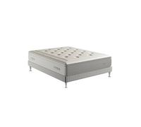 Ensemble literie REFLEXION 140x200 matelas ressorts ensachés H33 ferme avec sommier