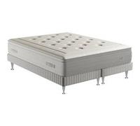 Ensemble literie REFLEXION 160x200 matelas ressorts ensachés H33 ferme avec 2 sommiers