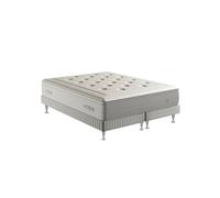 Ensemble literie REFLEXION 160x200 matelas ressorts ensachés H33 ferme avec 2 sommiers