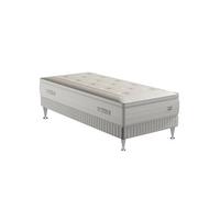 Ensemble literie REFLEXION 90x190 matelas ressorts ensachés H33 ferme avec sommier